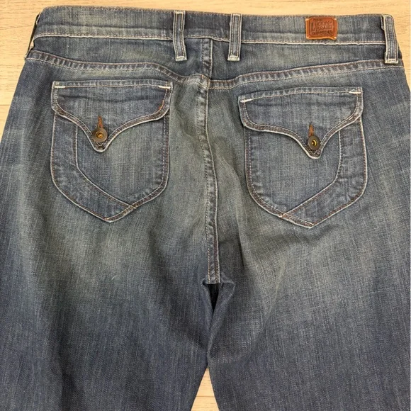 Lucky Brand Dark Blue Boot Leg Jeans - Picture 5 of 5